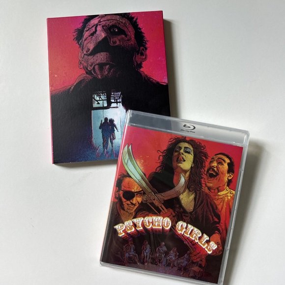 Vinegar Syndrome Psycho Girls Blu Ray -Slipcover-special Features-asylum-NEW - Picture 1 of 5